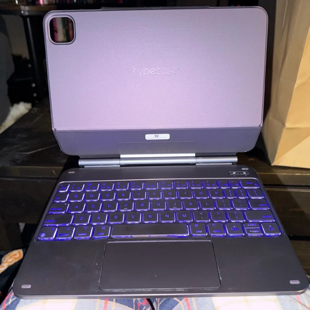 Purple Tablet Keyboard